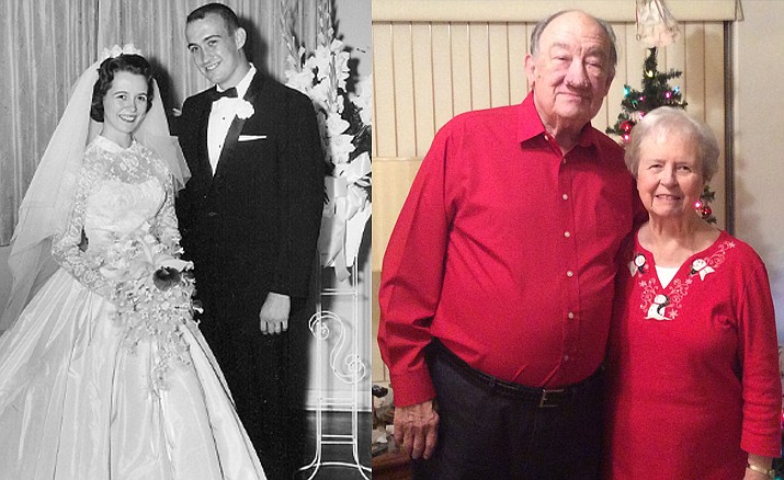 Murray and Betty Hardy then and now (Courtesy photos)