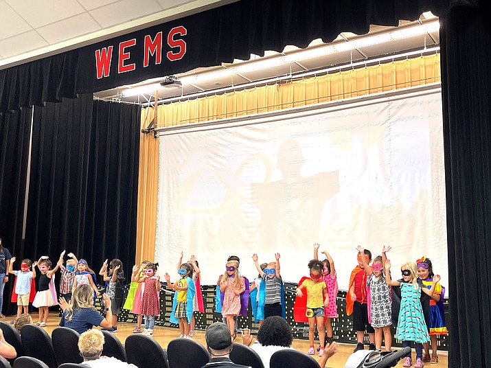 Kindercamp grads were promoted to Kindergarten in June following a month long program preparing them for their first year of school. (Submitted photo)
