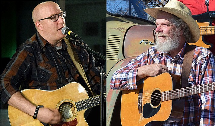 Eric Douglas (left) and Reno McCormick are slated to perform July 14 at Camp Verde Community Library.