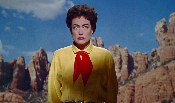 The Sedona Historical Society will celebrate “National Day of the Cowboy” with the screening of this vintage western film made in Sedona: “Johnny Guitar”  — starring Joan Crawford, Sterling Hayden, Mercedes McCambridge, Ernest Borgnine and John Carradine. (Image courtesy of SIFF)