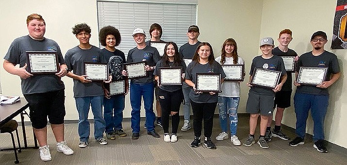2022 PVPD Youth Police Academy graduates. (Town of Prescott Valley/Courtesy)