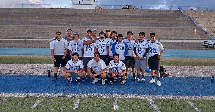 The Hopi High School football team is gearing up for the fall season. (Photo/Hopi High School )