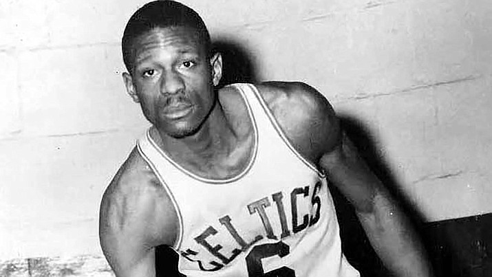 Former NBA star and civil rights activist Bill Russell, an 11-time NBA champion as a player and coach with the Boston Celtics, died Saturday, July 31 at age 88. (Public domain)