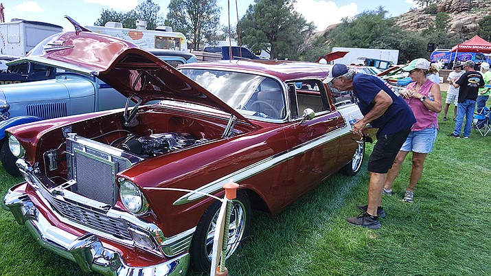 Hundreds of attendees got to take a look at the vintage and classic vehicles that were on display at the annual Prescott Antique Auto Club Watson Lake Car Show and Swap Meet Saturday, Aug. 6, 2022.