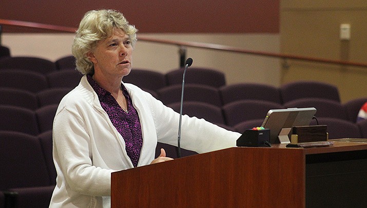 After leading Mohave County through the pandemic, county health director Denise Burley has stepped aside. (Miner file photo)