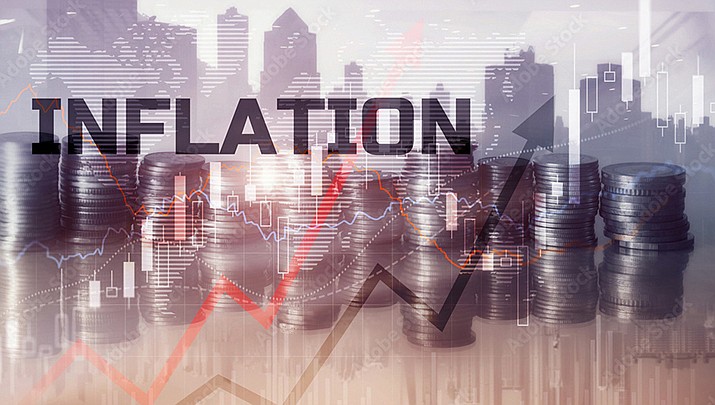 The year-over-year rate of inflation slowed in the U.S. in July, but it remains high at 8.5%. (Adobe image)