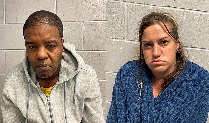 Octavious Jones and Renee Blair were arrested in Cottonwood Aug. 10, 2022. (CPD)