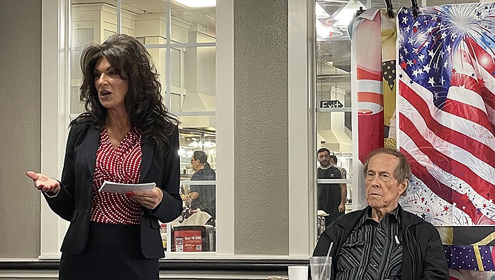 Mohave County Treasurer-elect SueAnn Mello shared her vision for the office during her term. Mello has worked in the office for 15 years, and is finishing up her term on Kingman City Council. (Photo by MacKenzie Dexter/Kingman Miner)