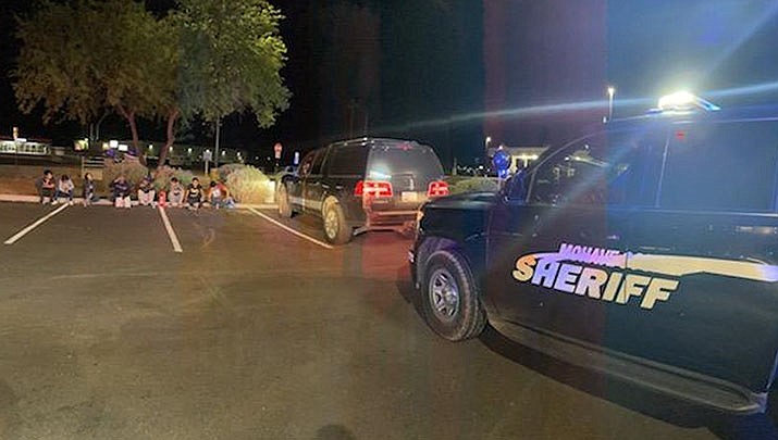 A California man was arrested for human smuggling in Fort Mohave on Wednesday, Aug. 17 when Mohave County Sheriff’s deputies found eight illegal immigrants in his vehicle after a traffic stop. (MCSO photo)