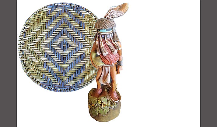 The basket weaving of Marvene Dawahoya and the wood carvings of Nuvadi Dawahoya will be on display at the national parks in the Verde Valley Sept. 3-4.