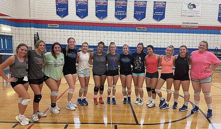 Camp Verde varsity volleyball team 2022 (Courtesy Britney Armstrong)