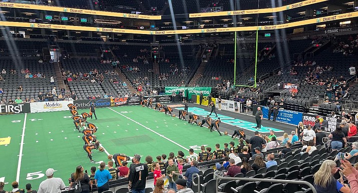 The Arizona Rattlers are a professional indoor American football team based in Phoenix, Arizona. They are currently members of the Indoor Football League (Photo/OPVP)