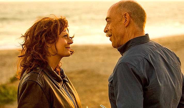 Academy Award winners Susan Sarandon and J.K. Simmons in “The Meddler.” (Image courtesy SIFF)