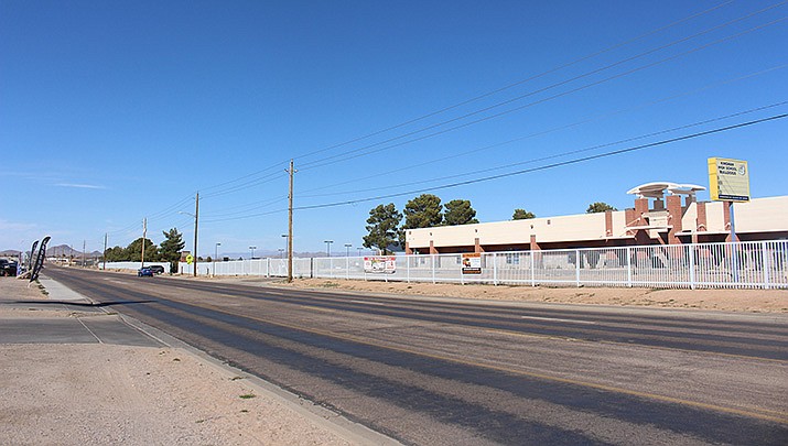 The Mohave County Sheriff’s Office is investigating a possible shooting threat made to Kingman High School this week. The high school is pictured. (Miner file photo)