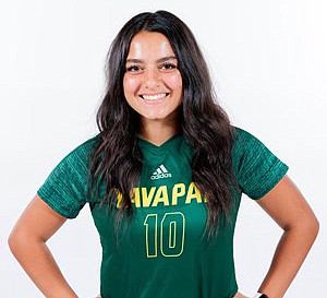 Yavapai women's soccer forward Emma Alvarez. (Yavapai Athletics/Courtesy)