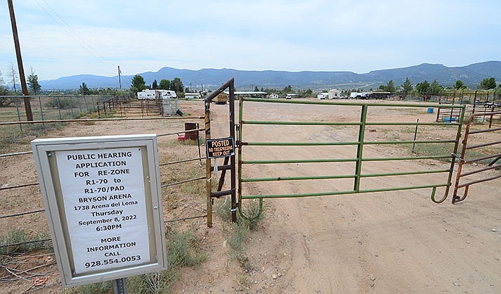 There has been contention in the neighborhood over the past, present and future of Arena Del Loma in Camp Verde. (VVN/Vyto Starinskas)