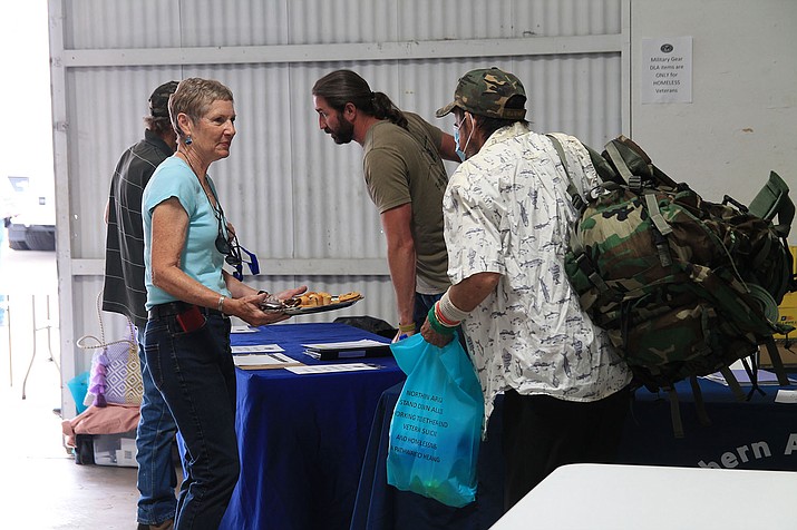 The 2022 Stand Down in Williams was held at the Williams Recreation Center Sept. 9. The event helped at risk veterans in the Williams and surrounding areas.  (Loretta McKenney/WGCN)