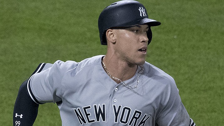 Aaron Judge and Albert Pujols could make this a milestone week for home runs. (Keith Ellison file photo, cc-by-sa-2.0, https://bit.ly/2IAQNKm)