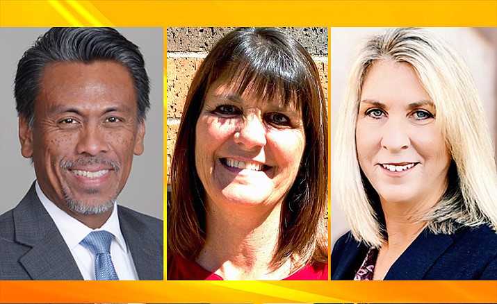 The applicants for the position of Chief Adult Probation Officer are, left to right, Bryan Prieto, Kathy Ryder, Melanie Cianchetti-Schmid. (Courtesy)