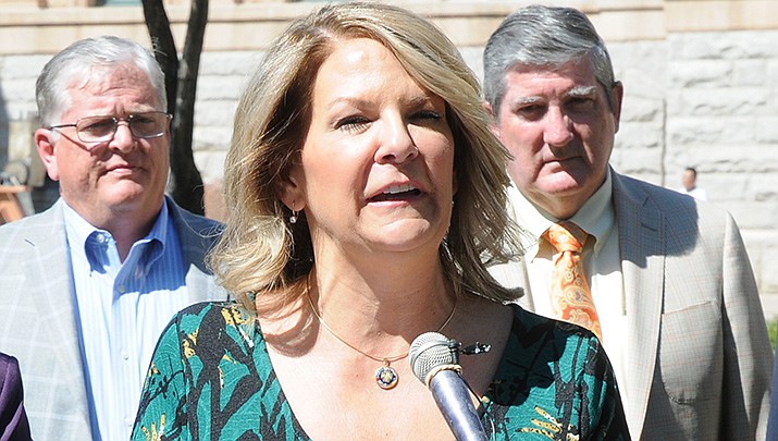 A U.S. District Court judge has ruled that the U.S. House committee investigating the Jan. 6, 2021 riot at the U.S. Capitol, is entitled to the phone records of Kelli Ward, the head of the Arizona Republican Party. (File photo by Howard Fischer/For the Miner)