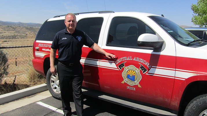 Scott Freitag serves as fire chief of the Central Arizona Fire and Medical Authority (CAFMA). (Courtesy photo)