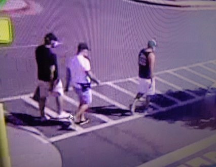 The Prescott Valley Police Department is asking for the public’s help to identify three suspects involved in a credit card theft incident that took place at the Walmart in Prescott Valley on Monday afternoon, Sept. 19, 2022. (PVPD/Courtesy)