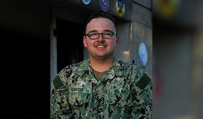 Bryce Garcia, U.S. Navy Constructionman.