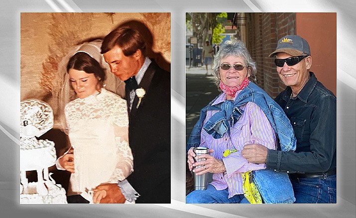 Jody Drake wishes to announce that she and husband Ron Drake celebrated a big anniversary this year. The Drakes married in Prescott on Sept. 2, 1972. (Courtesy)