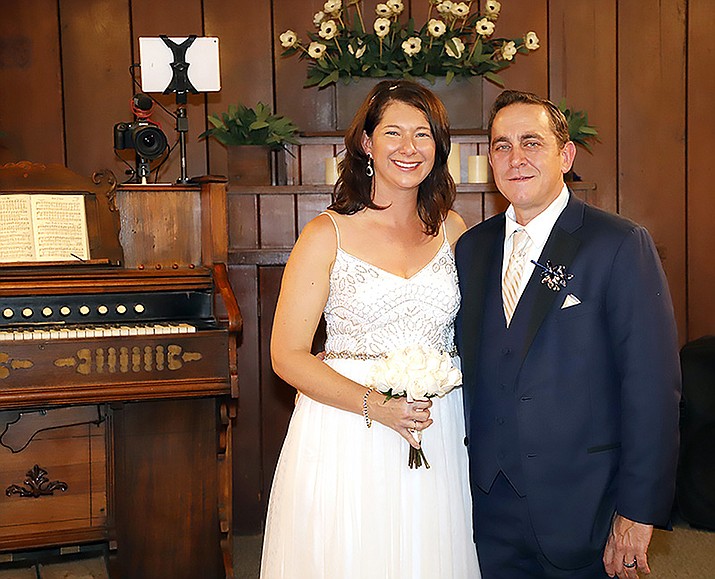 Breeanya Hinkel was married Sept. 4 to Daniel Todd both of Prescott, at the Little Church of the West in Las Vegas. (Courtesy)