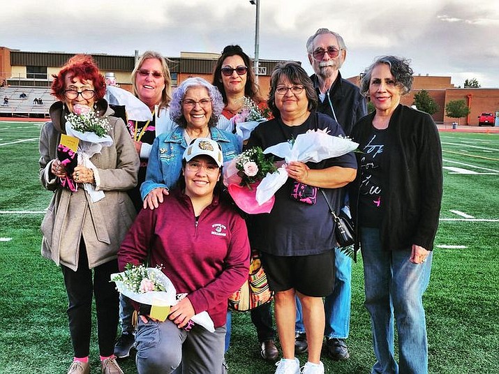 Winslow High School honored several cancer survivors at a recent event Oct. 7. (Photo/Winslow High School)
