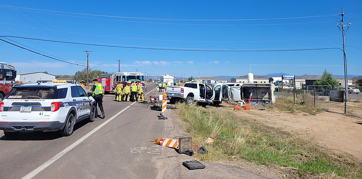 Chino Valley police officer released from hospital hours after car crash