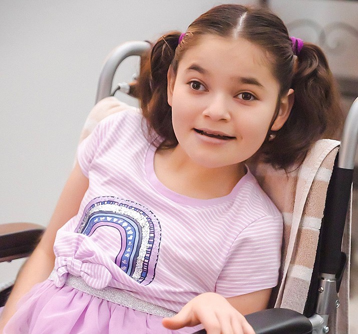 Get to know Nevaeh at https://www.childrensheartgallery.org/profile/nevaeh-v and other adoptable children at childrensheartgallery.org. (Arizona Department of Child Safety)