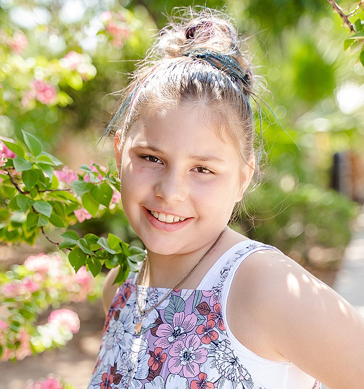 Get to know Gracie at https://www.childrensheartgallery.org/profile/gracie# and other adoptable children at childrensheartgallery.org. (Arizona Department of Child Safety)
