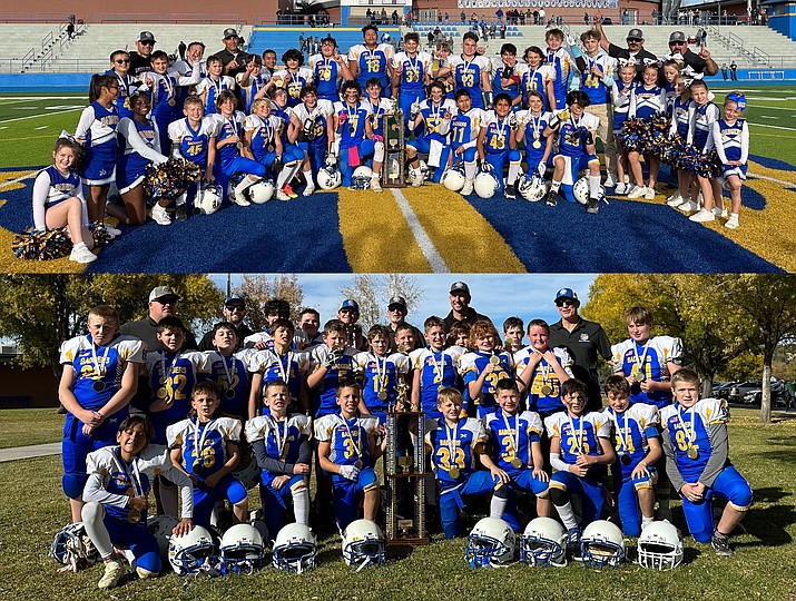 Prescott Youth Football Minors, Majors teams win NAYF Championship