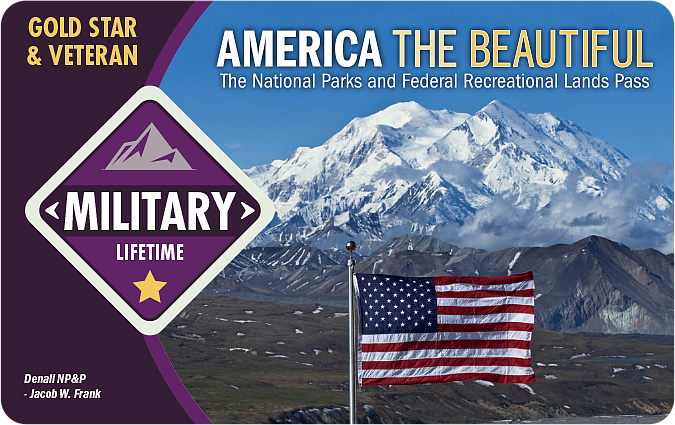 The new lifetime pass for Gold Star Families and Military Veterans provides free entrance to national parks and other federal recreation areas. (Photo/NPS)