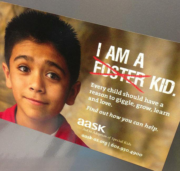 An estimated 80% of the more than 400,000 children in foster care across the U.S. struggle with significant mental health issues. In Arizona, the nonprofit Aid to Adoption of Special Kids is working to help children persevere – by offering services for foster youth and parents alike. (AASK/Courtesy via Cronkite News)