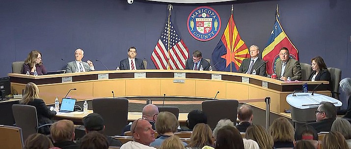 Maricopa County Supevisors Vote To Certify Election Results The Daily