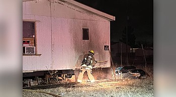 Sunday night house fire tackled, under investigation photo