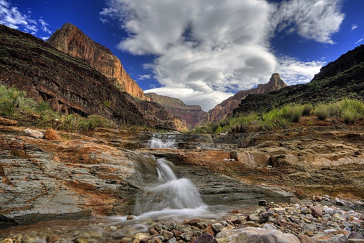 Stone Creek Waterfall in Grand Canyon National Park. (Tim Peterson/Grand Canyon Trust)