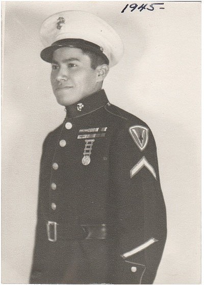 William Dean Wilson (AKA Dene Bill Yazzie - WWII) (Photo/ William Dean Wilson Collection, Carl Gorman family collection, Center for Southwest Research UNM)