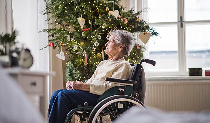 Many elderly no longer have family or friends with whom to celebrate the holidays. (Adobe/stock)