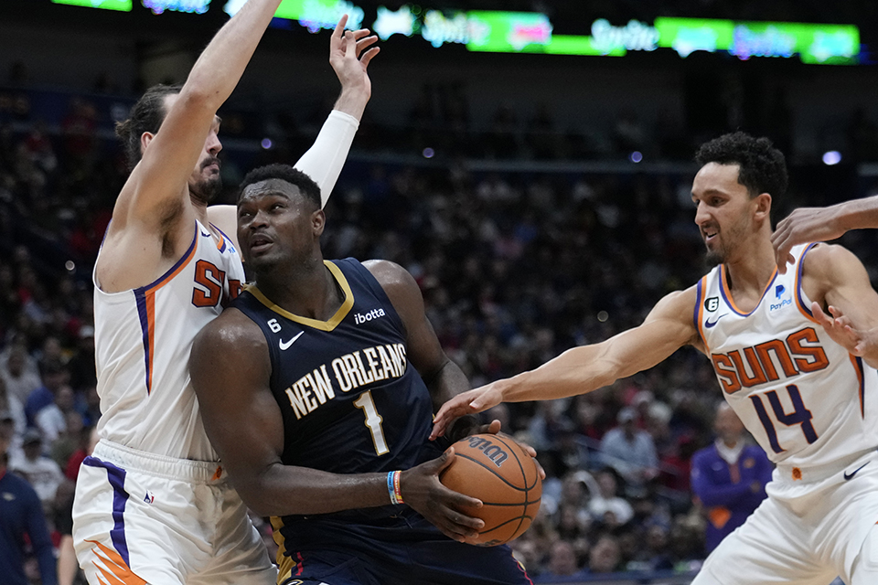Frazier gets triple-double, Pelicans beat Suns 120-119 in OT