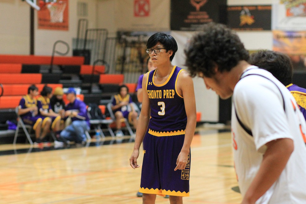 Paydro Little shoots a free throw. (Wendy Howell/NHO)