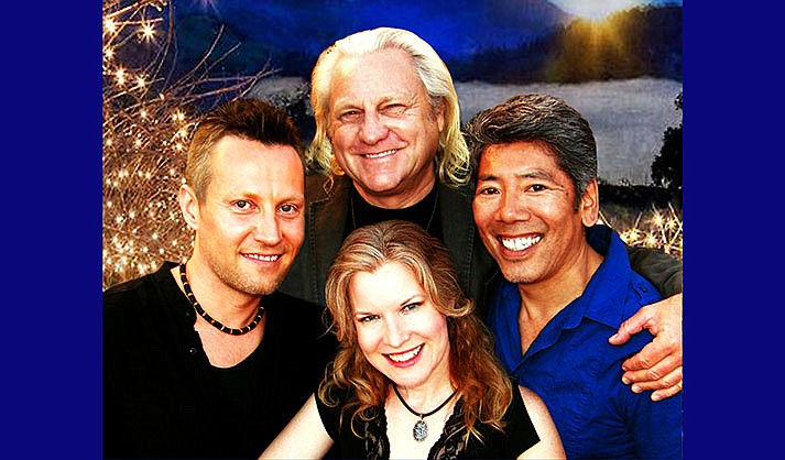 Rockin’ Jolly Holiday Show features 3MKi – consisting of Susannah Martin, Eric Miller, Robin Miller and Patrick Ki. (Photo courtesy of Susannah Martin)