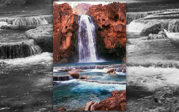 Havasu Falls in the Grand Canyon, pictured in 1993. (Photo/Associated Press)