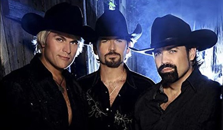 JC Fisher, Marcus Collins and John Hagen are the Texas Tenors. (Courtesy image)