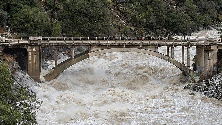 More rain and snow fell during the weekend in storm-battered California. (Photo by California Department of Water Resources, public domain, https://bit.ly/3QKwXj9)