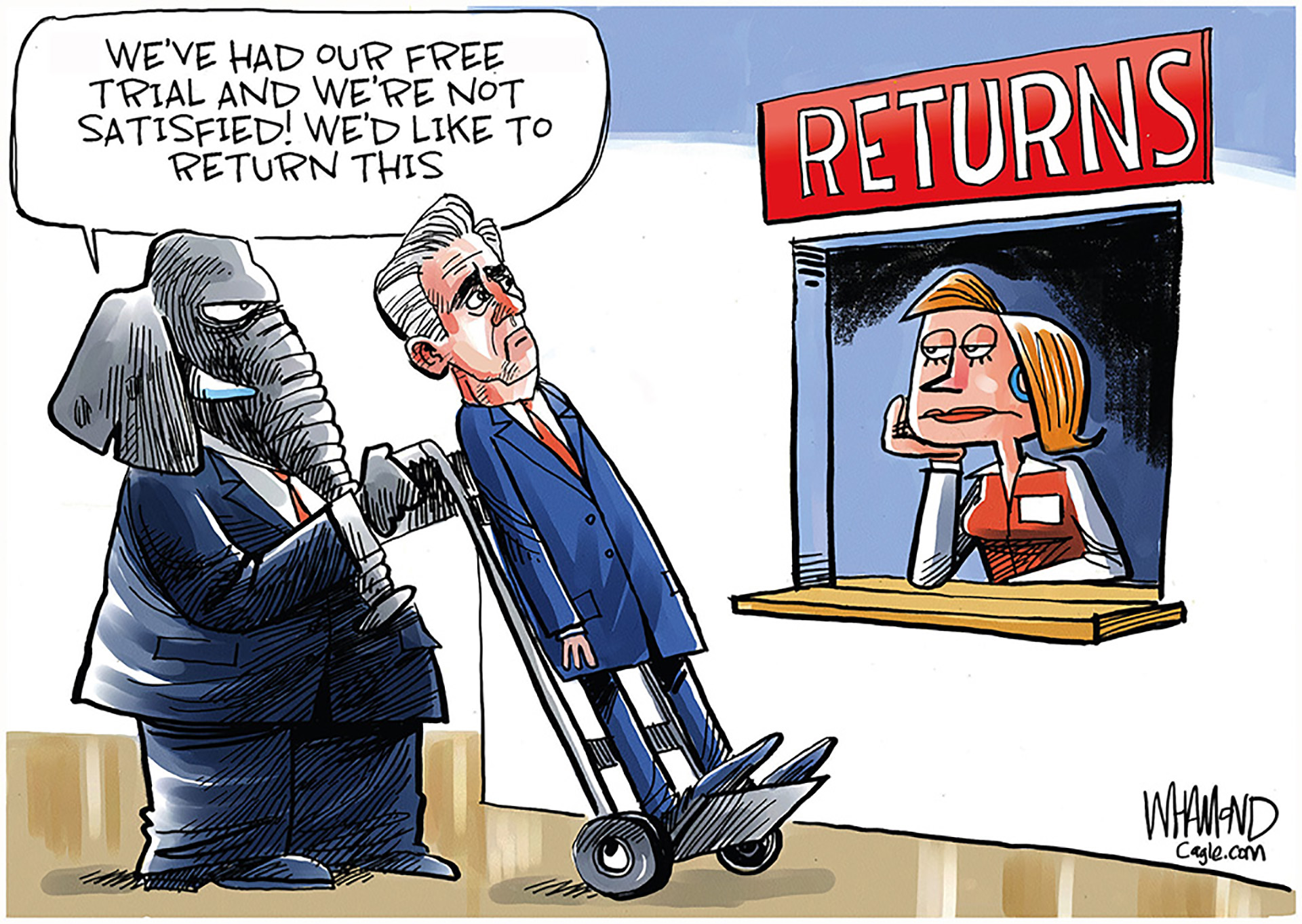 Editorial cartoon (2): Jan. 18, 2023 | The Daily Courier | Prescott, AZ