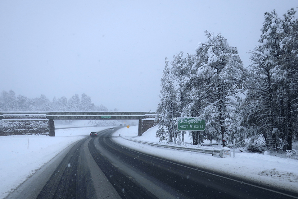 Flagstaff closing in on nearrecord January snowfall total The Daily