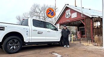 EV truck: A new way to travel Route 66 photo